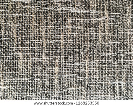 Closeup grey fabric sofa texture for background