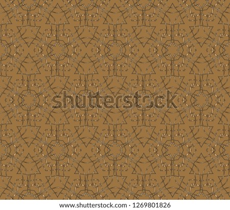 Abstract, geometric background, modern seamless pattern, wrapping paper, fashion style, and golden , silver    trendy fabric, simple ornaments, template