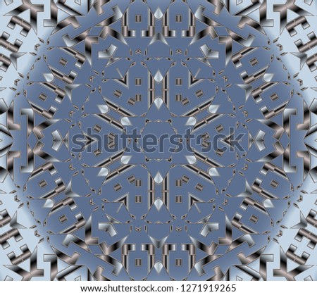 Stone patterns. Abstract fractal. the ethnic pattern for design. the Oriental style. background screensaver. Modern stylish texture. Decorative mosaic, art background. Illustration of a kaleidoscope