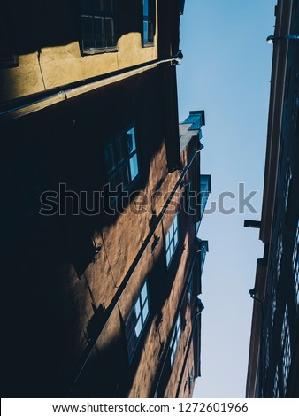 Stockholm old town view