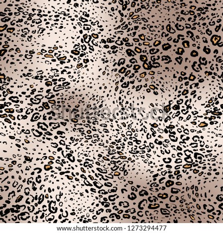 Colorful leopard texture. Gradient leopard pattern