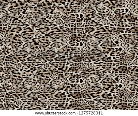 abstract leopard pattern 