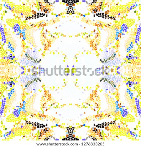 Mosaic colorful pattern for wallpapers, design and backgrounds