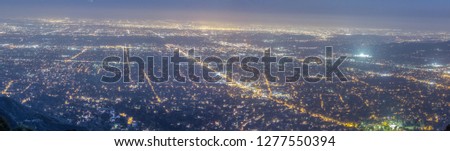 Greater Los Angeles Skyline at Night
