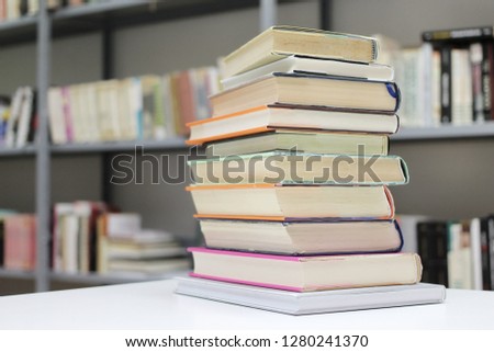 Stack of books 
