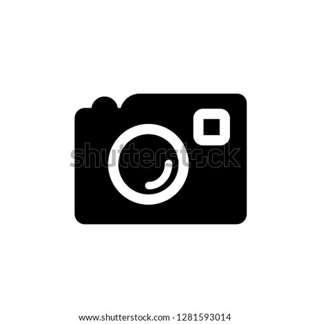 Camera Icon. Photography, Photographer. Documentation Symbol for Design Elements, Websites, Presentation and Application - Vector.