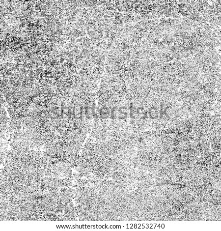 Grim grunge background. Monochrome texture of worn surface in scratches and chips. Vintage pattern covering an old object