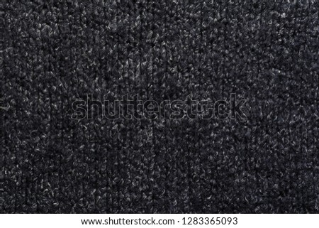 knitting black gray wool texture textile close up