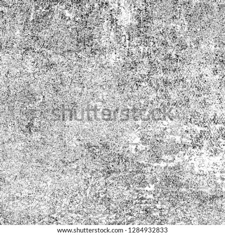 Texture black and white grunge. Background of cracks, chips, scuffs. Vintage surface covered with stains and dirt