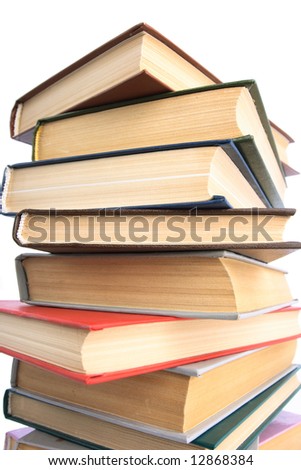 The Books built in high pile.