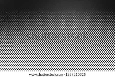 Light Silver, Gray vector layout with circle shapes. Beautiful colored illustration with blurred circles in nature style. Pattern for beautiful websites.