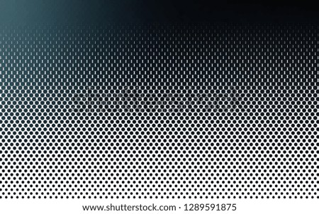Light Black vector background with bubbles. Beautiful colored illustration with blurred circles in nature style. Template for your brand book.