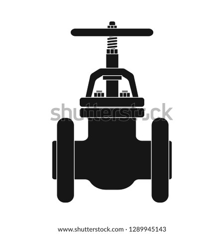 Vector illustration of pipe and tube logo. Set of pipe and pipeline stock symbol for web.