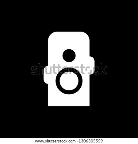 camera icon vector - camera sign