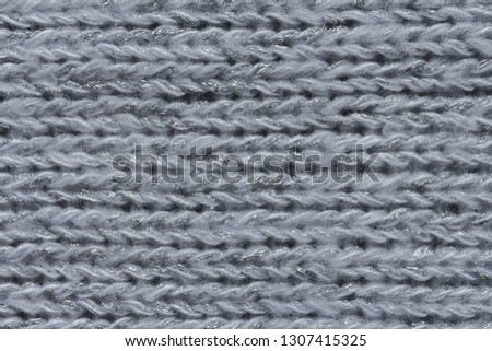 White and gray realistic knit texture  pattern.  background for banner, site, card, wallpaper.