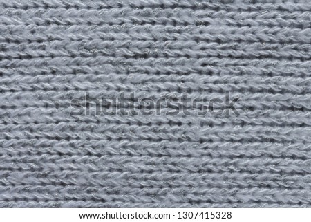 White and gray realistic knit texture  pattern.  background for banner, site, card, wallpaper.