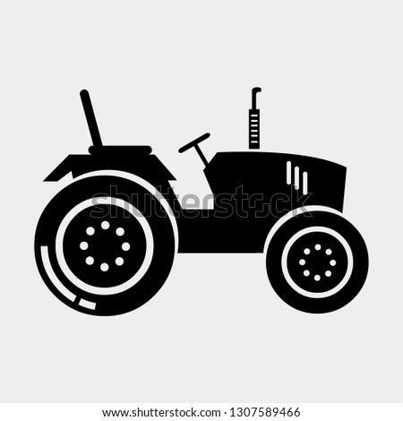 tractor icon vector illustration