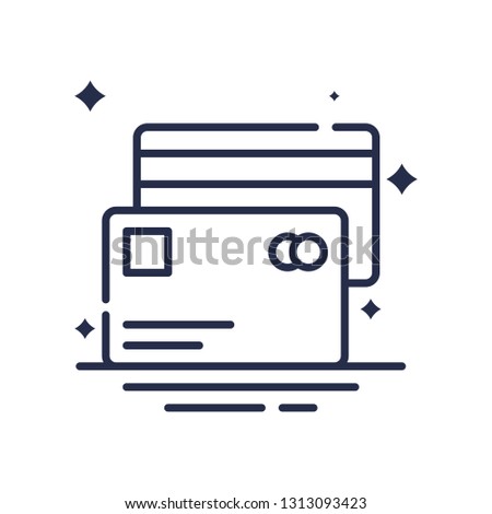 Payment Card Vector Icon
