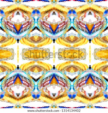 Melting colorful square pattern for textile, ceramic tiles and backgrounds