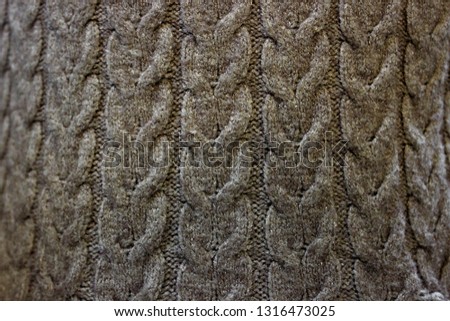 Beautiful knitted fabric. Macro. Moscow. Russia.
