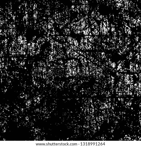 Rough, scratch, splatter grunge pattern design. Dry brush strokes. Overlay texture. Faded black-white dyed paper texture. Sketch grunge design. Use for poster, cover, banner, mock-up, stickers layout.