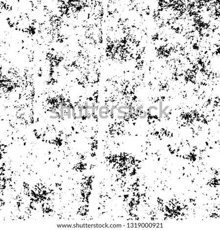 Rough, scratch, splatter grunge pattern design. Dry brush strokes. Overlay texture. Faded black-white dyed paper texture. Sketch grunge design. Use for poster, cover, banner, mock-up, stickers layout.