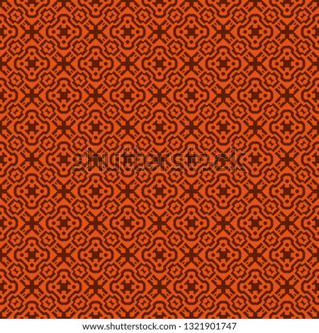 Vintage seamless pattern design illustration