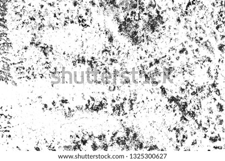 Grunge black and white Texture. Dark messy dust overlay distressed background. Create design abstract dotted, scratched, noise and grain.