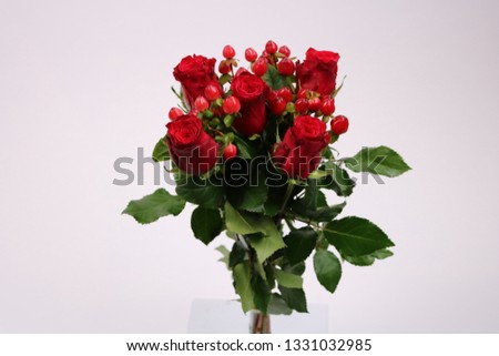 A beautiful bouquet of roses