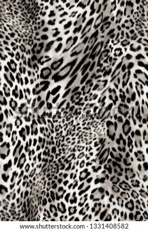 abstract leopard skin pattern