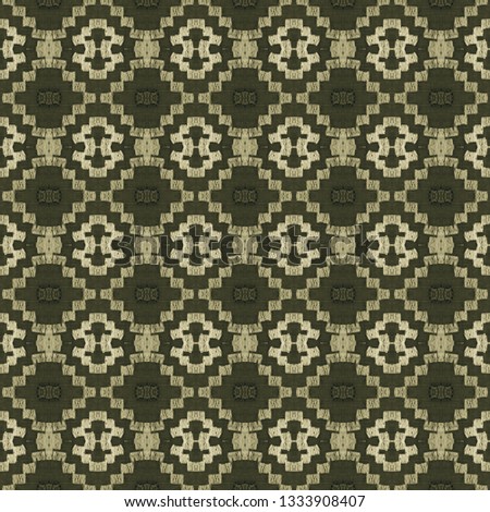 Seamless embroidery pattern. Ikat ethnic ornament. Seamless striped pattern. Geometric in Aztec style. Figure tribal embroidery.Tribal ethnic texture. Arabian, Scandinavian,Gypsy,Mexican,folk pattern.
