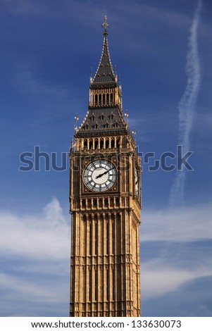 Big Ben in London, UK
