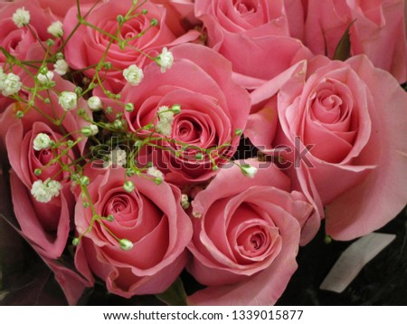 Pink rose bouquet 2019