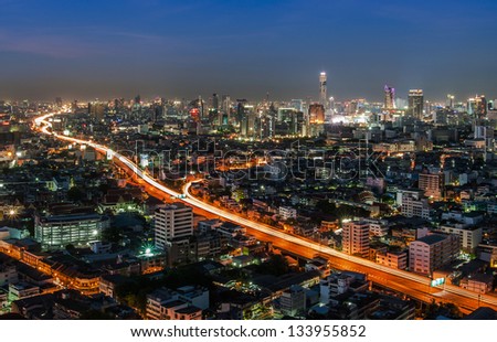 Bangkok at Twilight