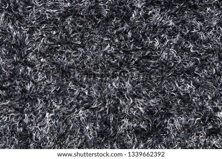 Texture of angora woolen cloth