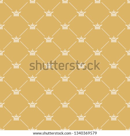 background seamless pattern in royal style