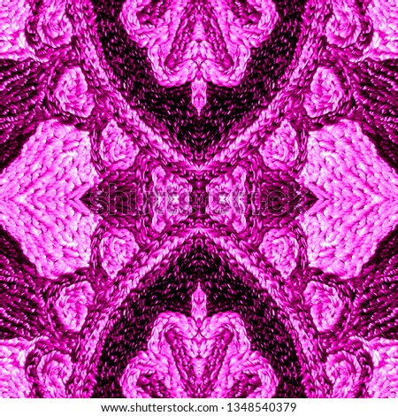 Colorful seamless embroidery pattern. Pink ikat ethnic ornament. Geometric embroidery style. Seamless striped pattern. Design for clothing,Batik,fabric. Arabic,Scandinavian,Mexican,turkish pattern.