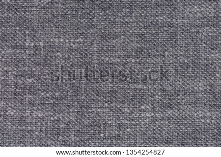 New grey fabric background for expensive design. High resolution photo.