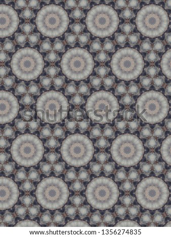 Abstract textile pattern design 