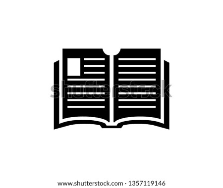 book vector icon template