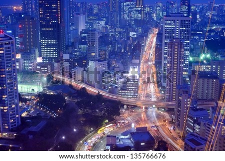 tokyo cityscape