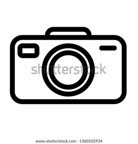 Camera Icons. Photography icons. Photo and video icons. Multimedia icon set vector