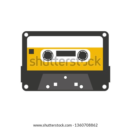 cassette old record icon