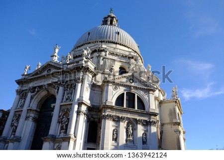 Venice,Venezia—basilica di Santa Maria di salute,Italy