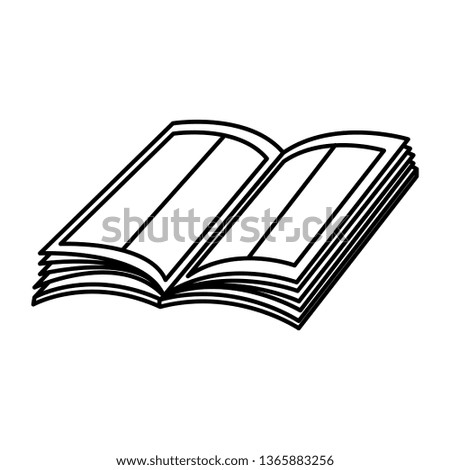 text book open icon