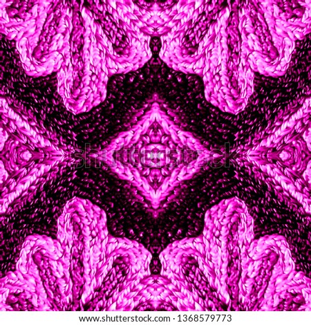Colorful seamless embroidery pattern. Pink ikat ethnic ornament. Geometric embroidery style. Seamless striped pattern. Design for clothing,Batik,fabric. Arabic,Scandinavian,Mexican,turkish pattern.