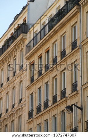 Apartments building in Paris