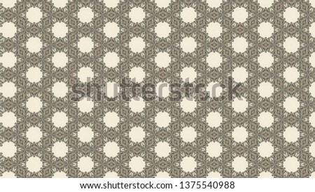 Decorative Geometric Pattern Wallpaper