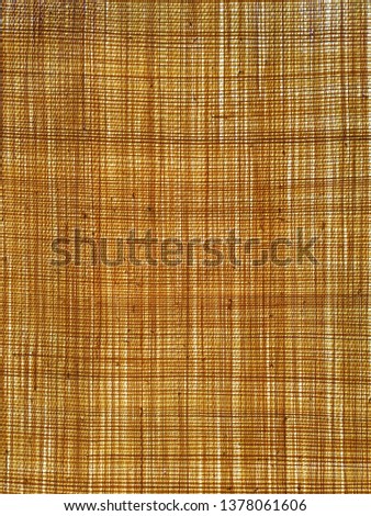 weaved straw material for background and texture