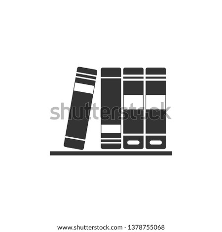 Office folders with papers and documents icon isolated. Archives folder sign. Flat design. Vector Illustration